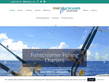 Tablet Screenshot of myrtlebeachdeepseafishing.com